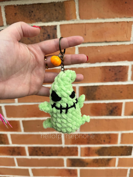 Oogie Boogie au crochet peluche amigurumi au crochet 100% fait main